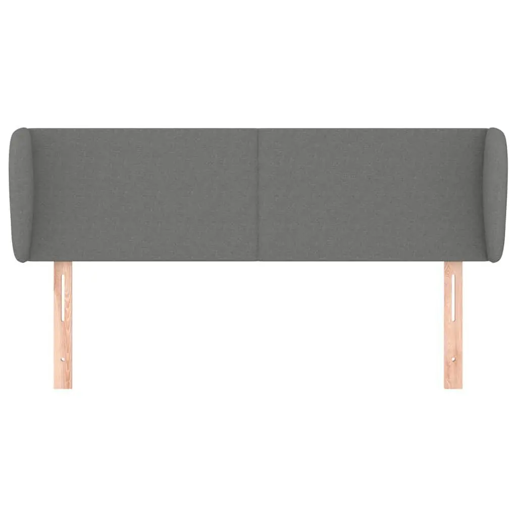 Grey 147cm Fabric Headboard