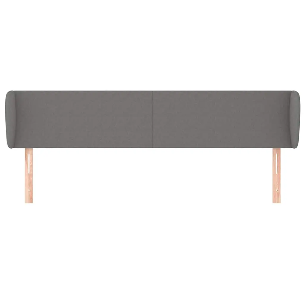 203cm Grey Headboard with Ears