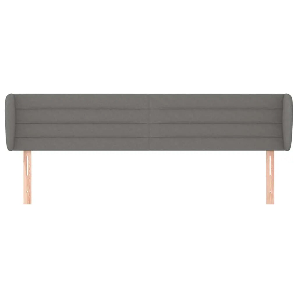 Grey Headboard with Ears for Bedroom Use