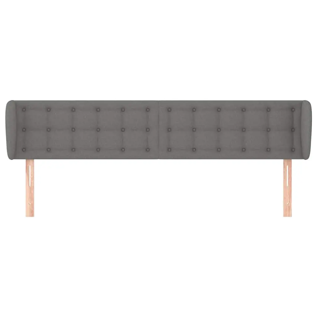 Grey Headboard with Ears for Comfort