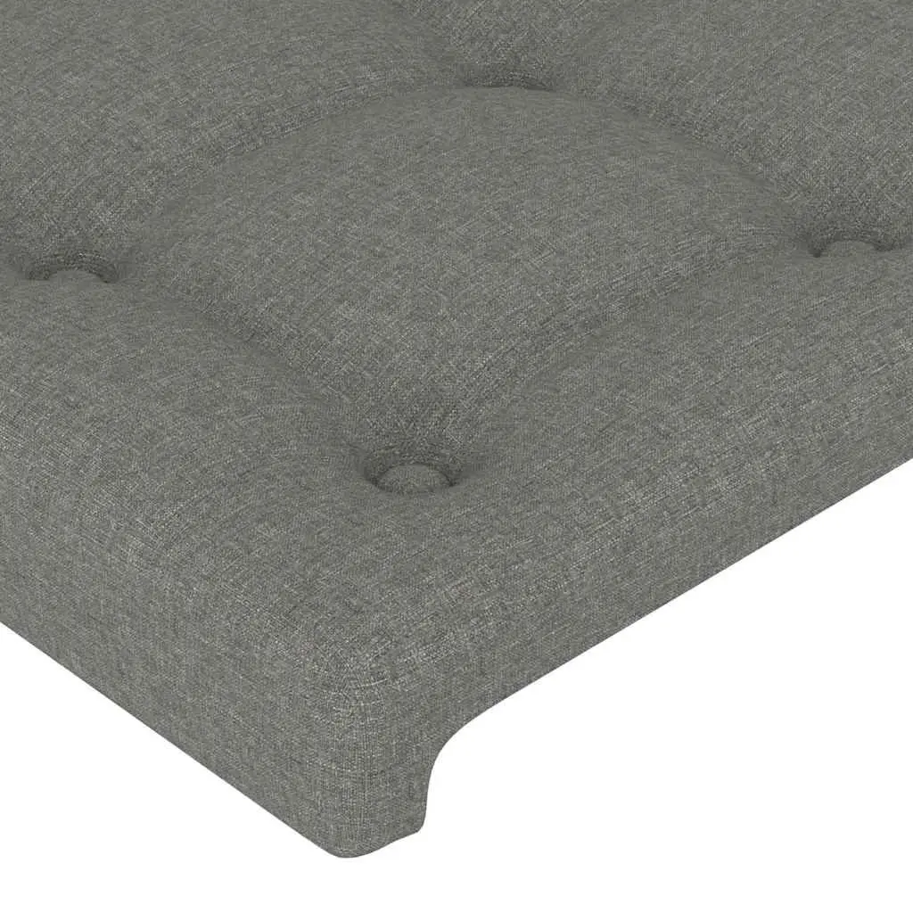 Grey Headboard with Ears for Comfort