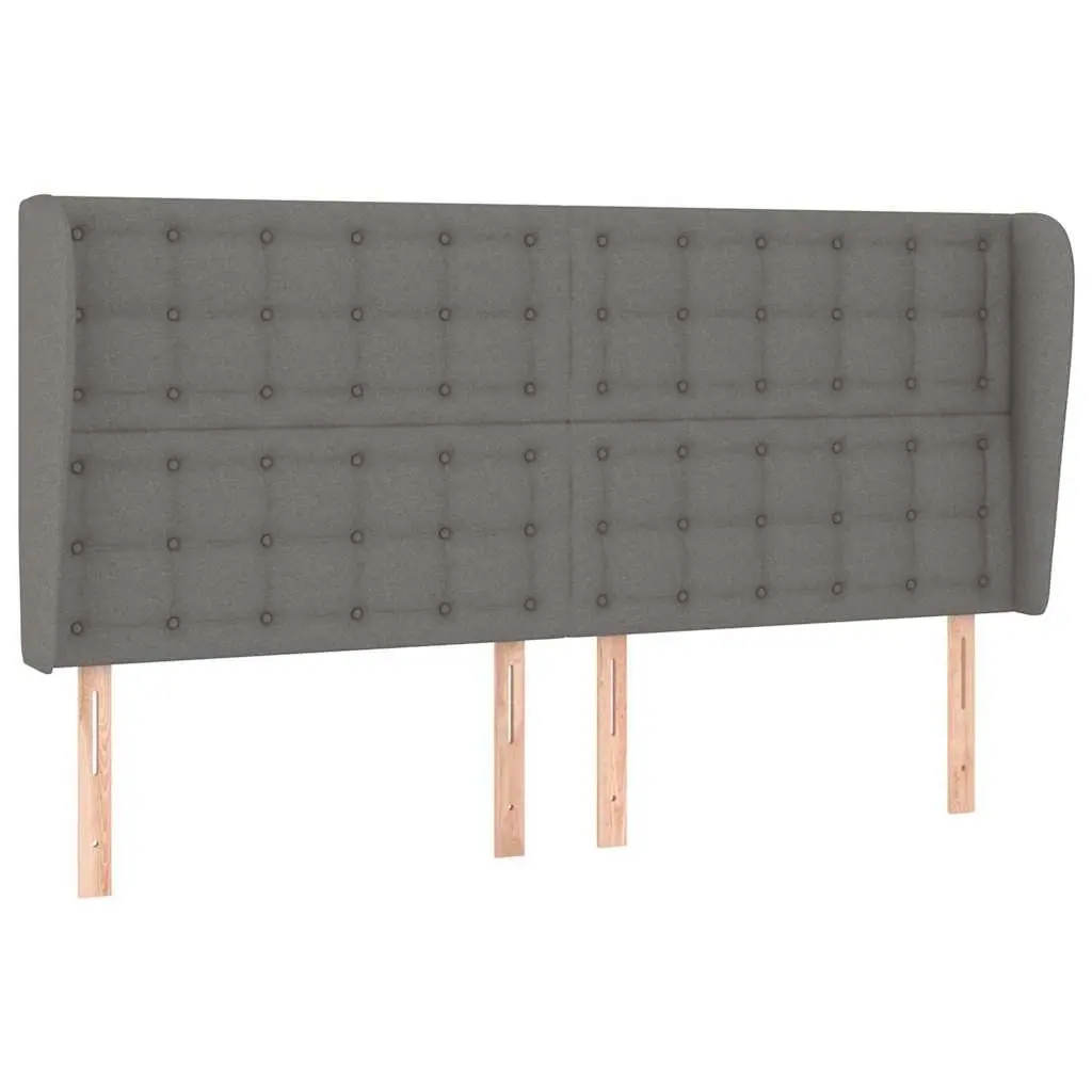 Grey Headboard with Ears for Comfort and Style
