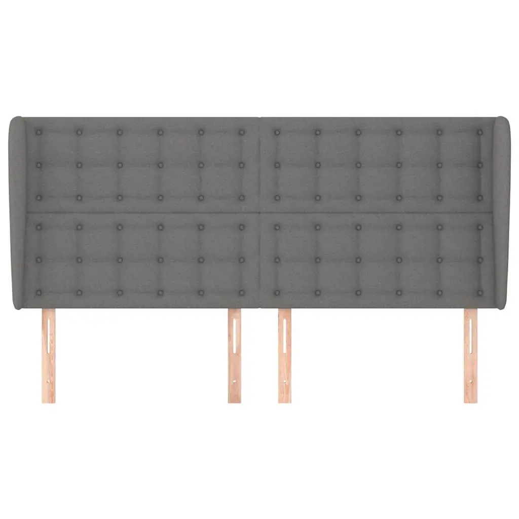 Grey Headboard with Ears for Comfort and Style