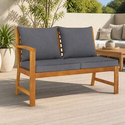 Durable Garden Bench with Cushions: A Practical Choice
