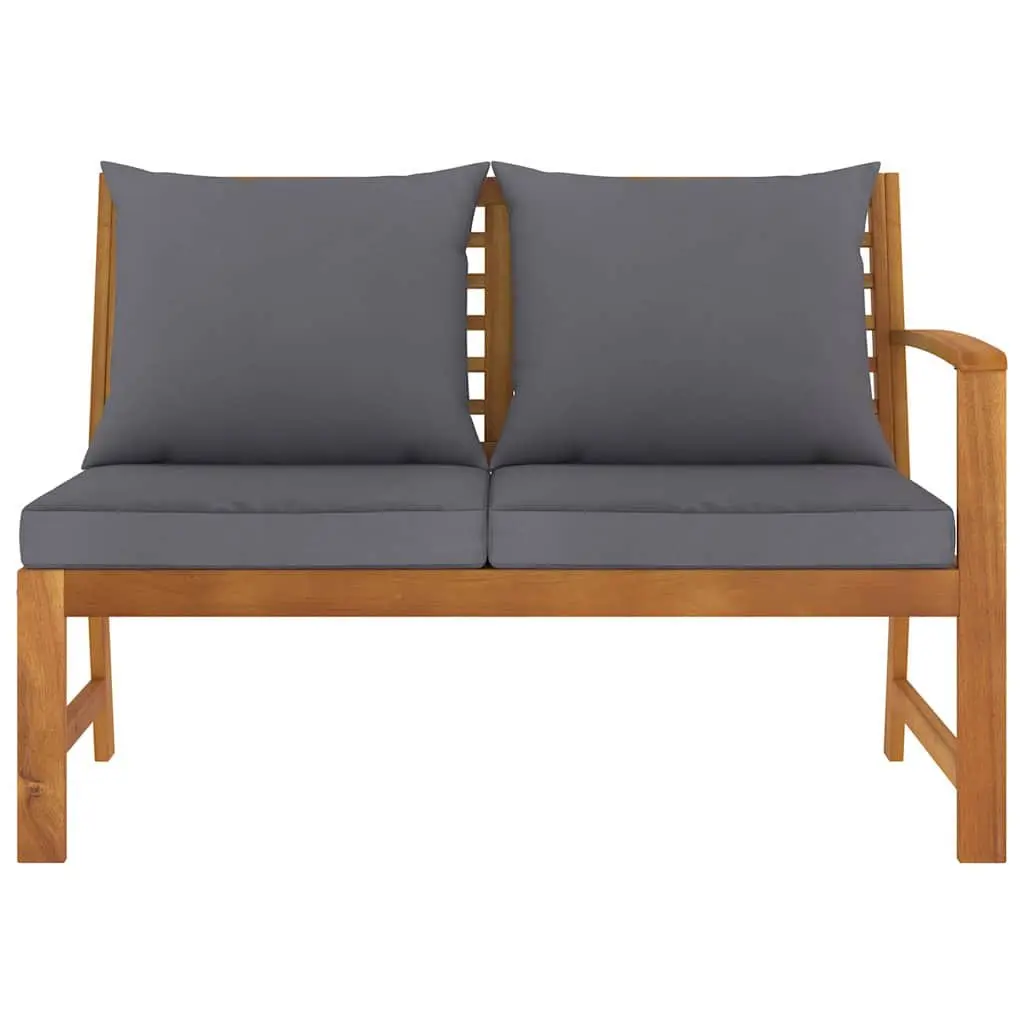 Garden Bench with Cushions for Comfort