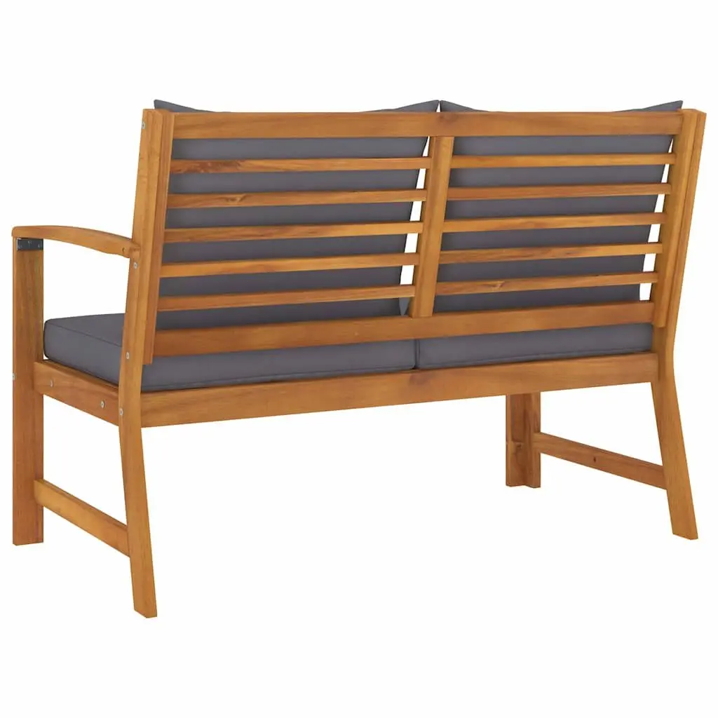 Garden Bench with Cushions for Comfort