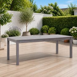 Reliable Grey Wash Acacia Garden Table for Your Home