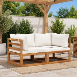 Comfortable and Durable 2-Piece Outdoor Sectional Sofa Set