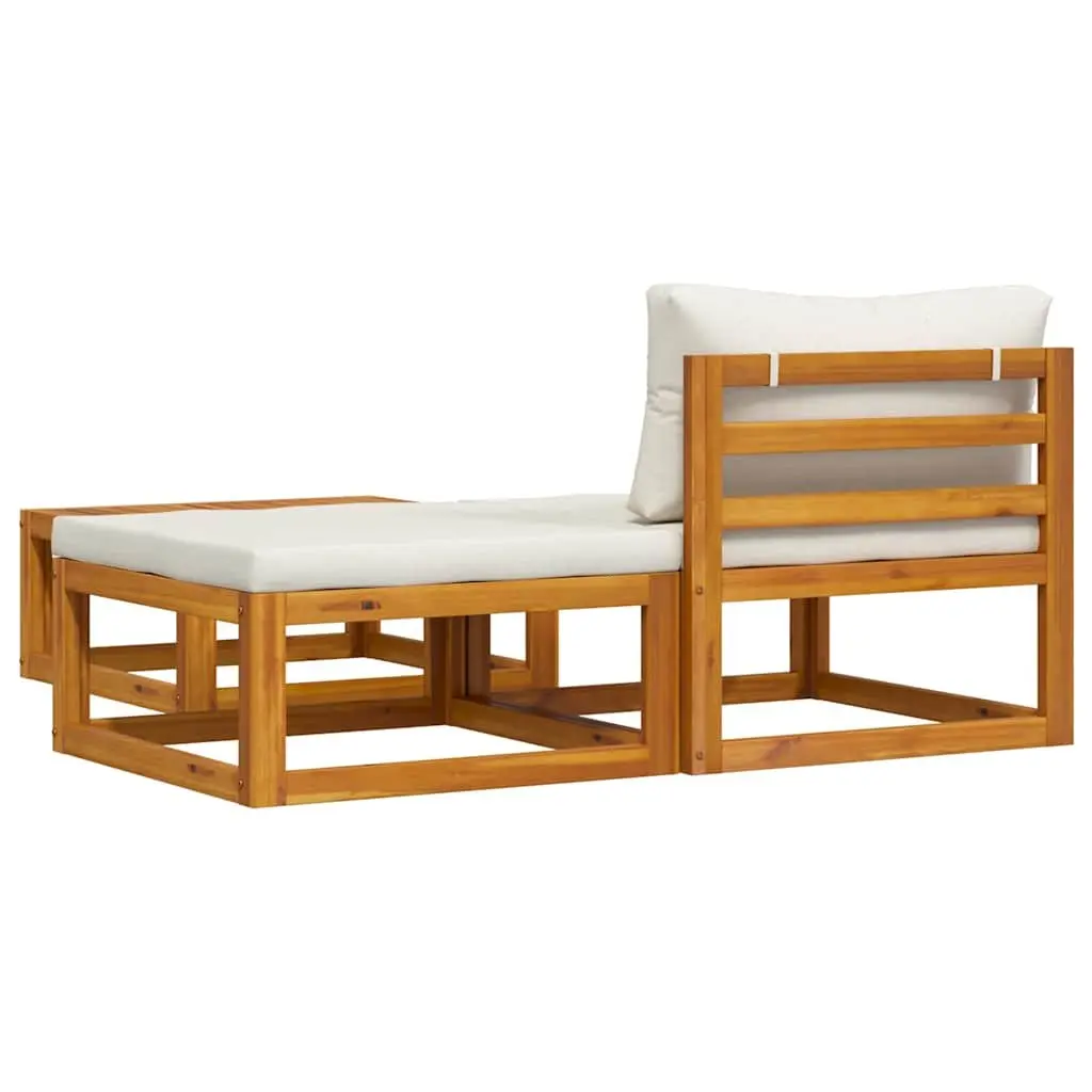 3-Piece Outdoor Lounge Set with Coffee Table
