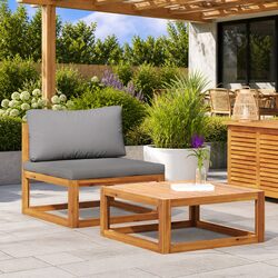 2-Piece Outdoor Sofa Set for Comfort and Quality