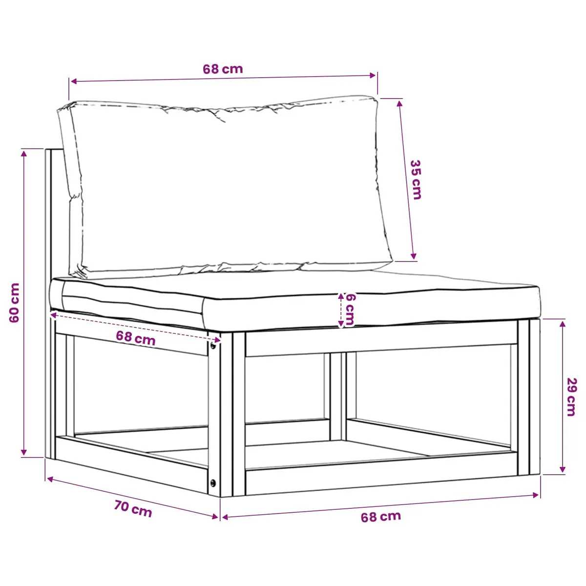 Outdoor Sectional Sofa Set
