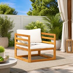 Comfortable and Durable Garden Chair with Cushions