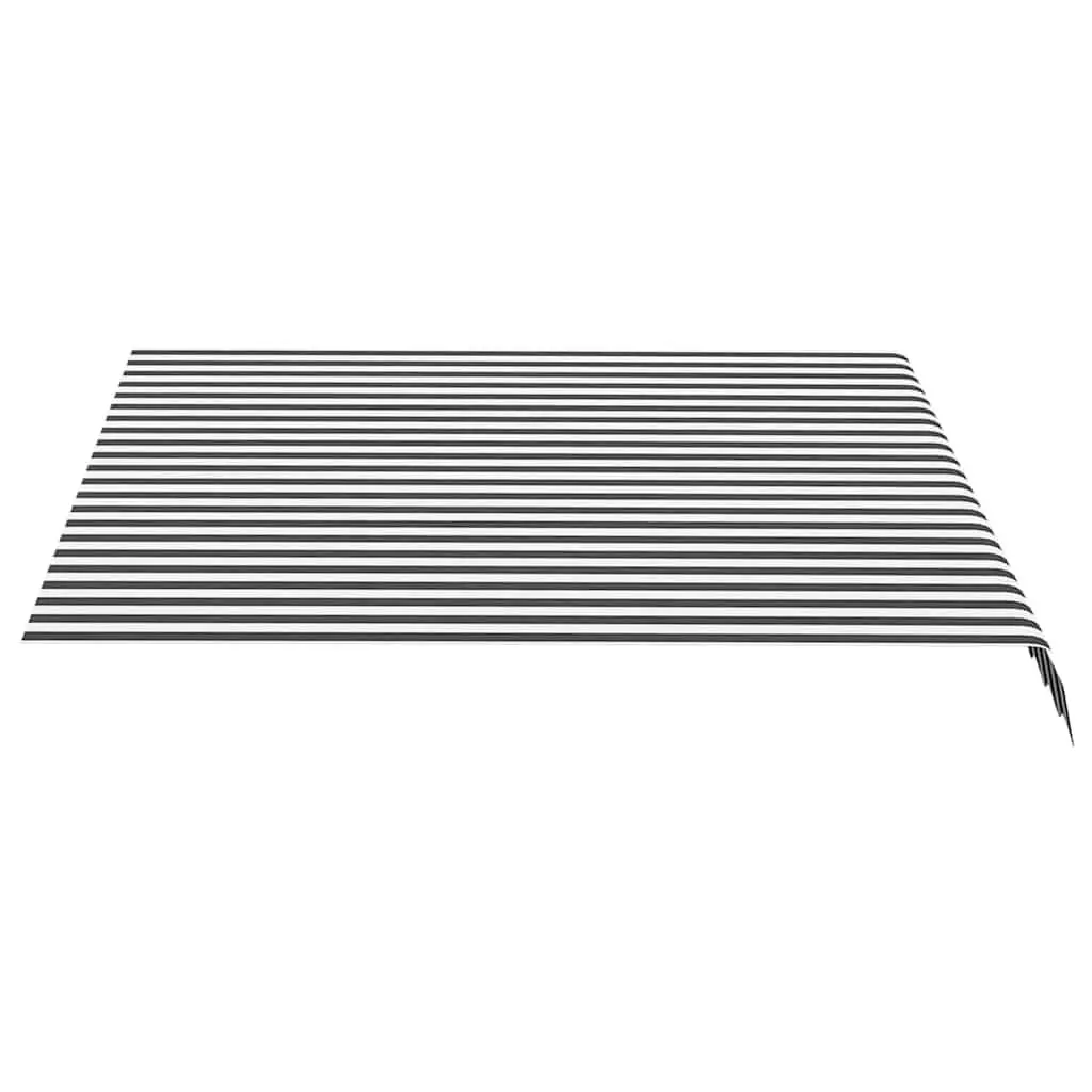 Awning Replacement Fabric 3x2.5m Anthracite Polyester Patio Sunshade