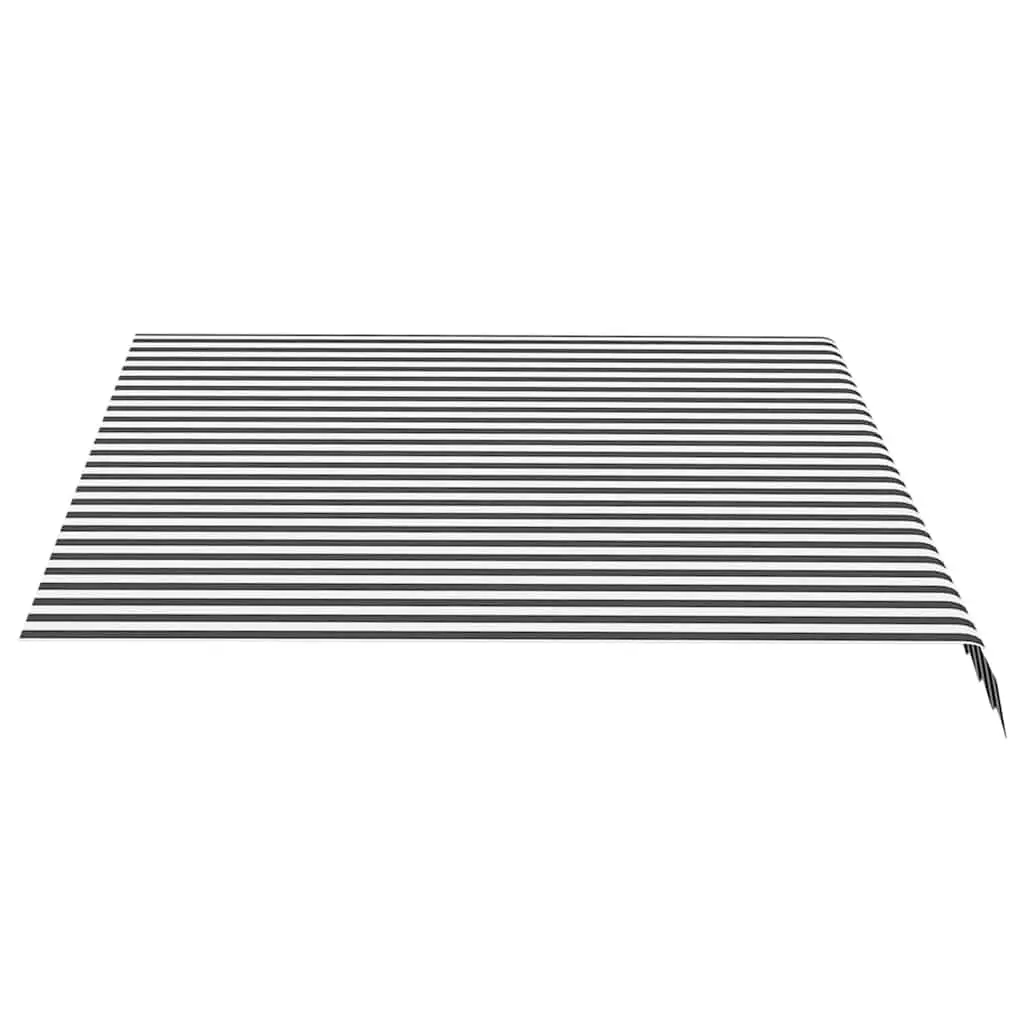 Awning Replacement Fabric 3.5x2.5m UV Resistant Anthracite White Garden Shade