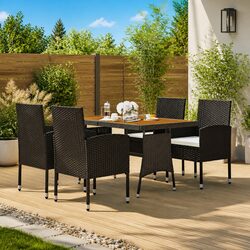 Comfort and Value: 5 Piece Outdoor Dining Set