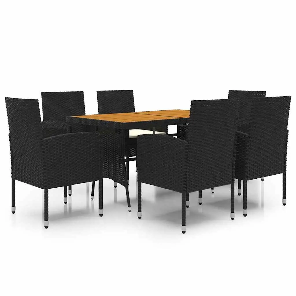 7 Piece Outdoor Dining Set with Cushions