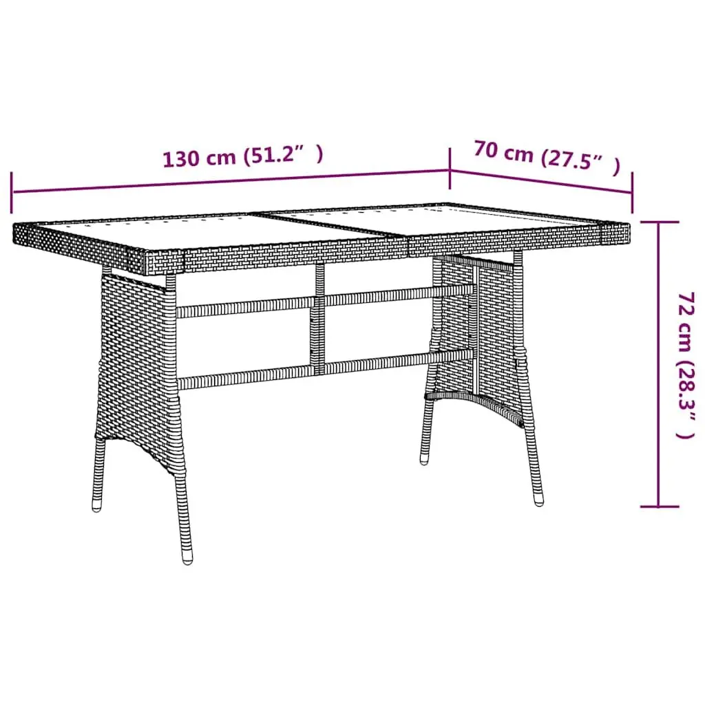 7 Piece Outdoor Dining Set with Cushions