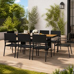 Reliable and Valuable 9-Piece Outdoor Dining Set
