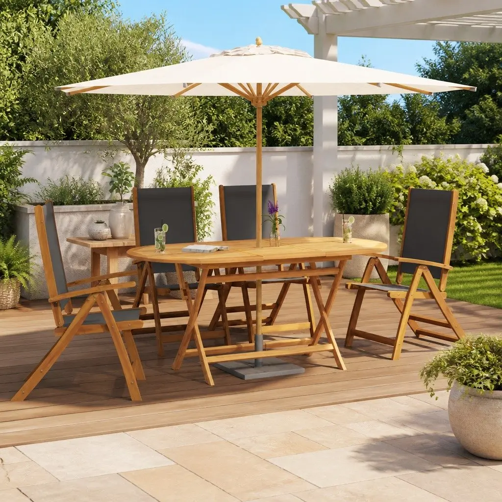 Folding Garden Chairs Set