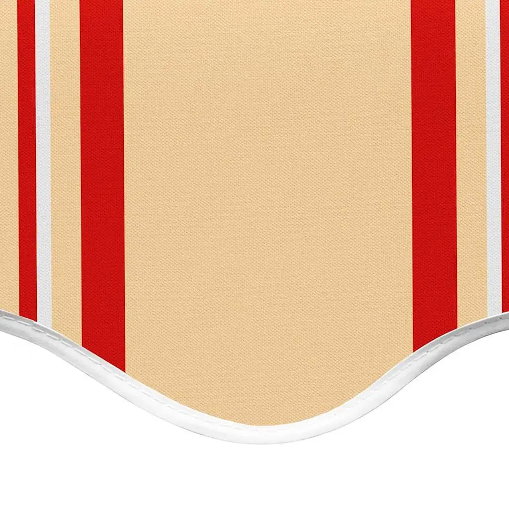 Awning Replacement Fabric Yellow Orange 3x2.5m Outdoor Patio Garden Sunshade Top
