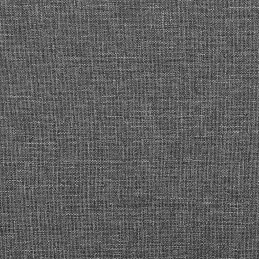 LED Headboard 100cm Dark Grey Fabric Bed Upholstered Adjustable Height Modern