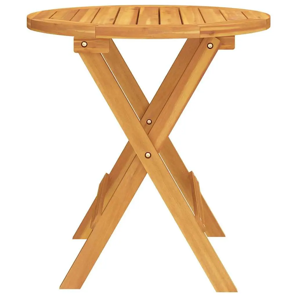 Round Bistro Table Ø46x47 cm Garden Patio Outdoor Indoor Coffee Side Table