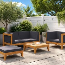 Comfortable and Durable 2-Piece Outdoor Lounge Set