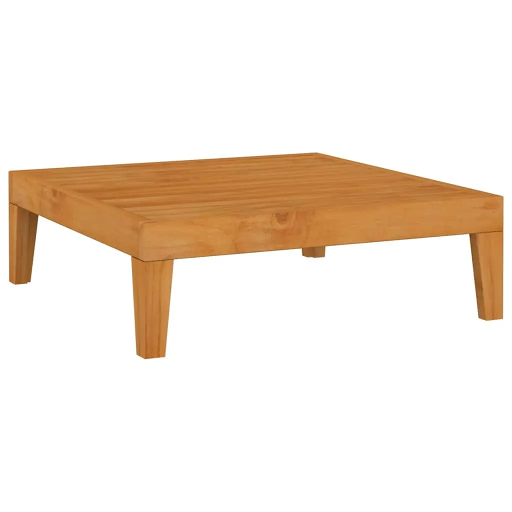 Solid Acacia Wood Garden Table Outdoor Furniture 68.5x68.5x24cm Brown