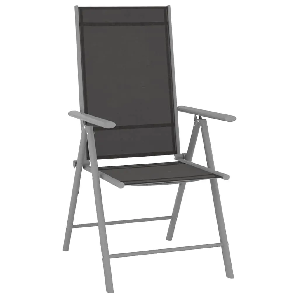 Folding Garden Chairs Set of 4