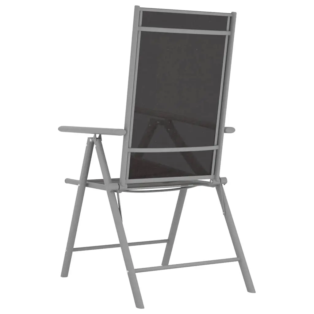 Folding Garden Chairs Set of 4