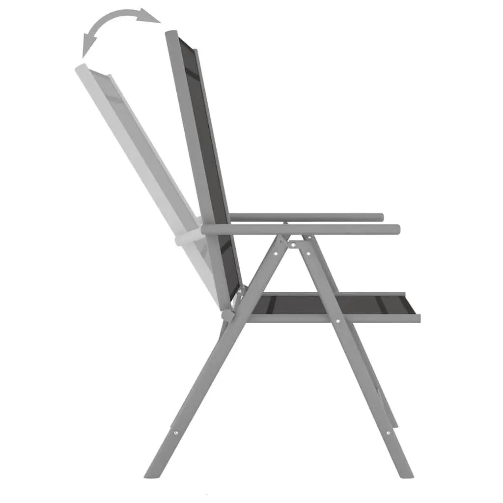 Folding Garden Chairs Set of 4