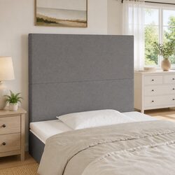 Warm and Practical LED Headboard 80cm in Dark Grey