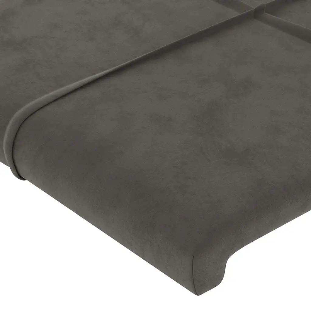 100cm Velvet Headboard with LED Lighting