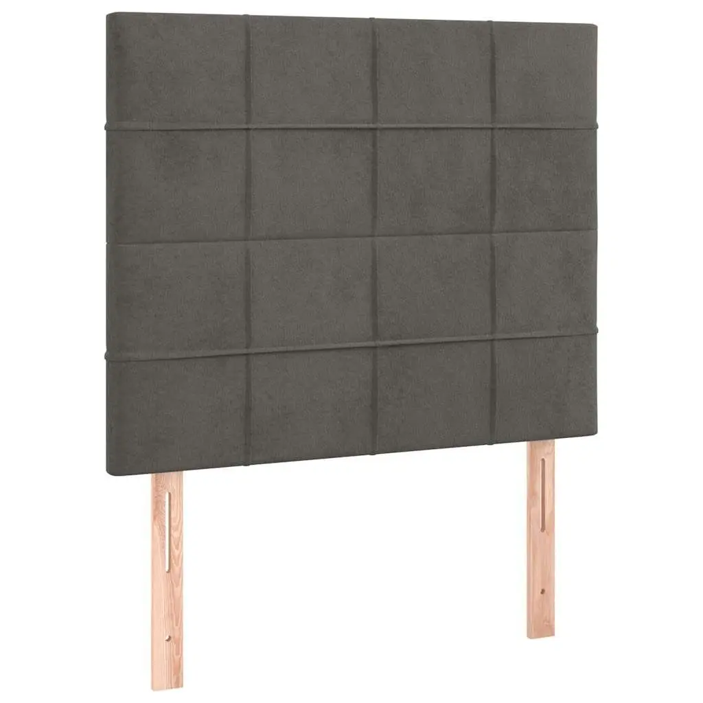 100cm Velvet Headboard with LED Lighting