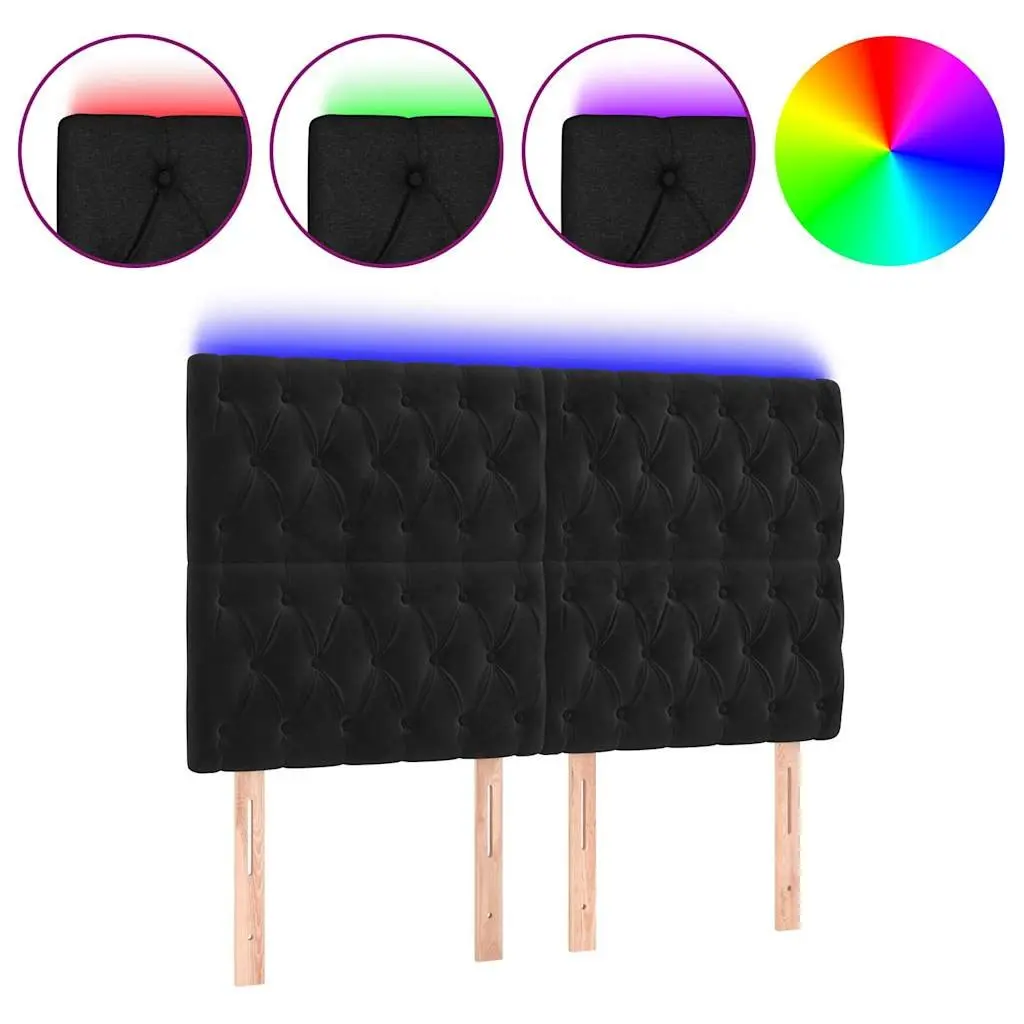 LED Headboard with Adjustable Lighting