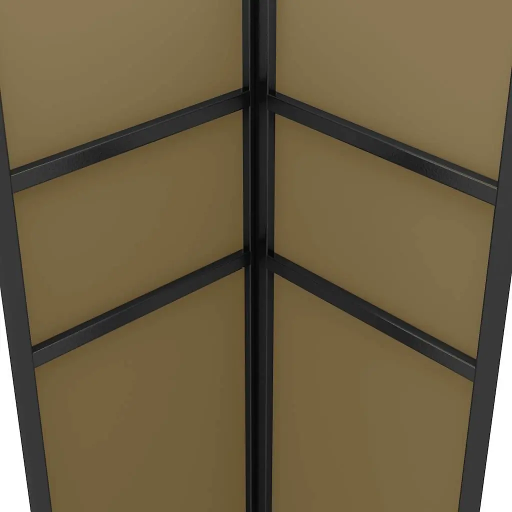 Gazebo Outdoor Garden Canopy Shelter 3x3x2.7m Double Roof Taupe