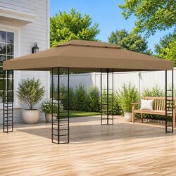 Reliable 3x4 m Gazebo with Vented Canopy