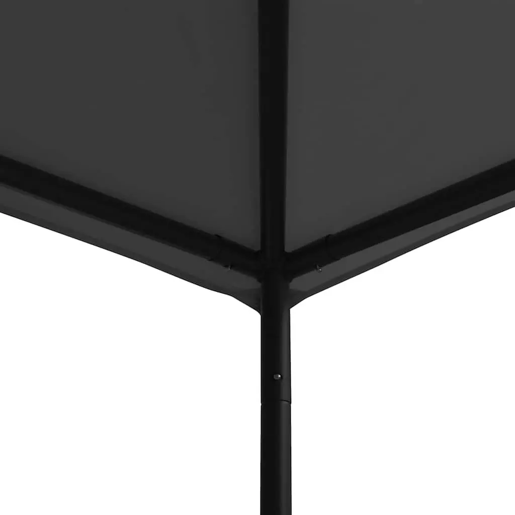 Gazebo Outdoor Canopy Shelter 3x3m Anthracite Steel Frame