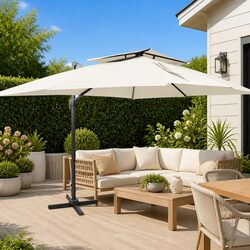 Reliable Cantilever Garden Parasol with Excellent Value