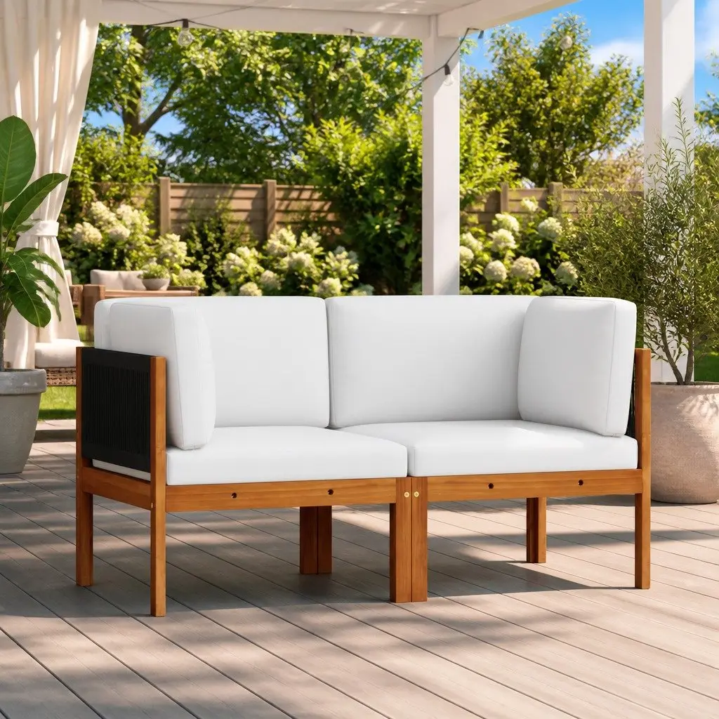 Outdoor Corner Sofas with Removable Cushions