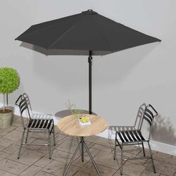 Reliable Half Round Balcony Parasol - Practical Design