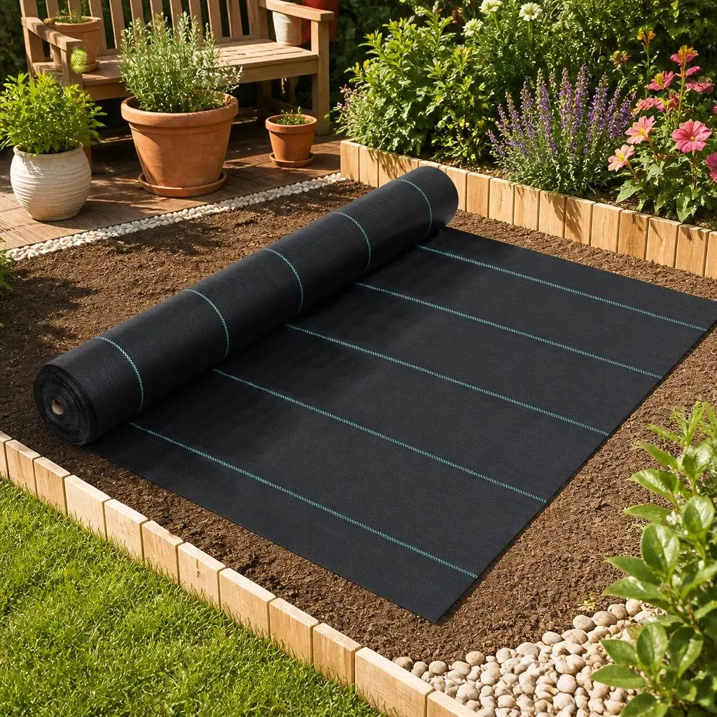 Black Weed Control Mat 1m x 100m