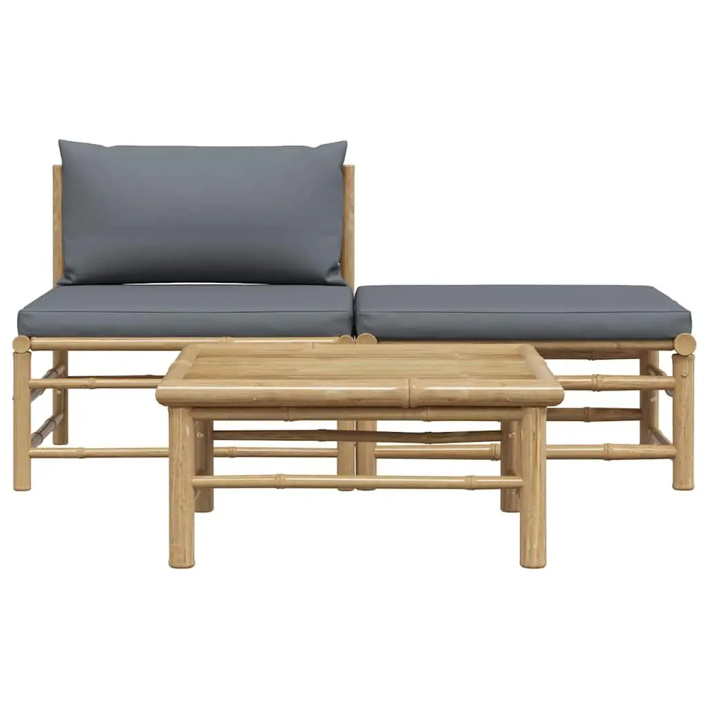 Bamboo Outdoor Lounge Set