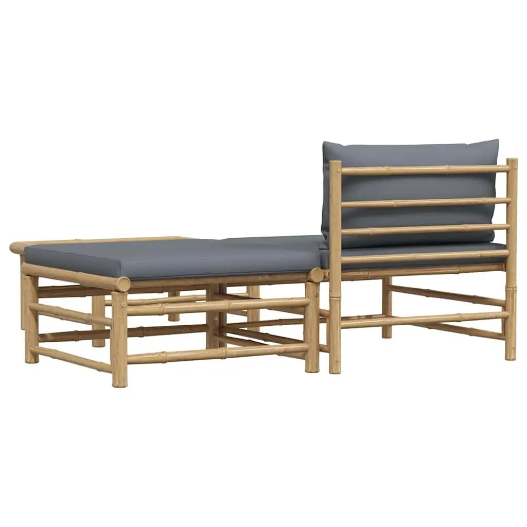 Bamboo Outdoor Lounge Set