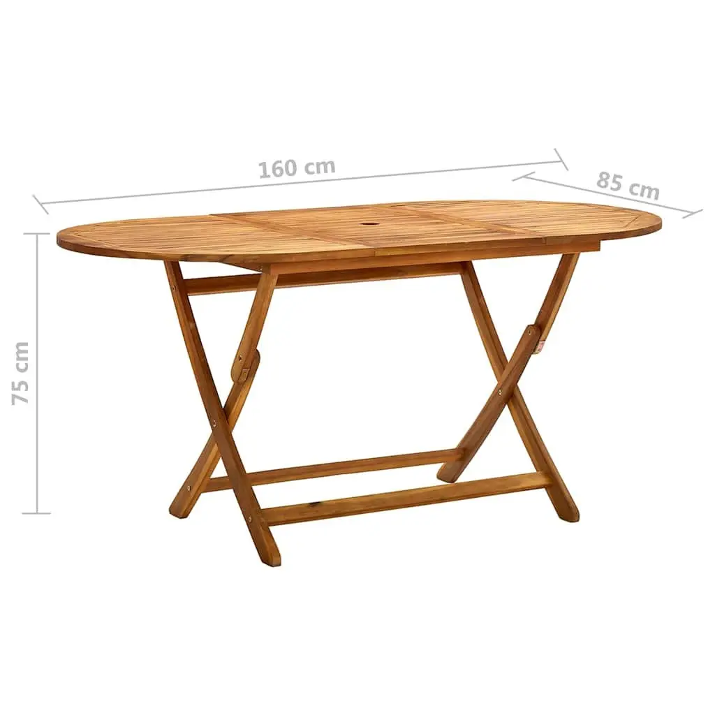 Folding Garden Dining Table