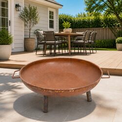 Reliable Outdoor Fire Pit 67.5x58x22.5 cm