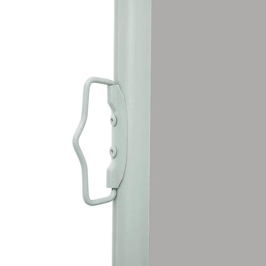 Retractable Side Awning Outdoor Garden Sunshade Screen 600x160cm Grey