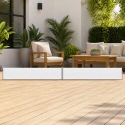 Reliable Cream Side Awning 140x1200cm for Outdoor Comfort