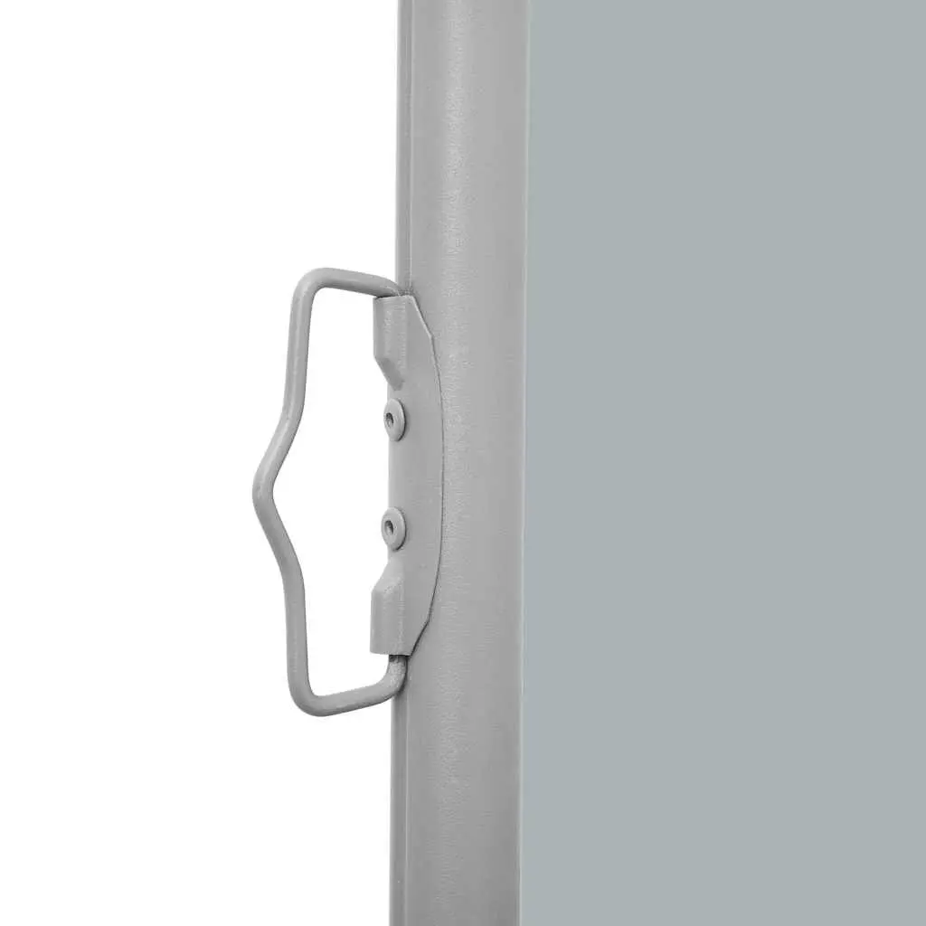 Outdoor Privacy Screen Retractable Side Awning 1200x140cm Anthracite