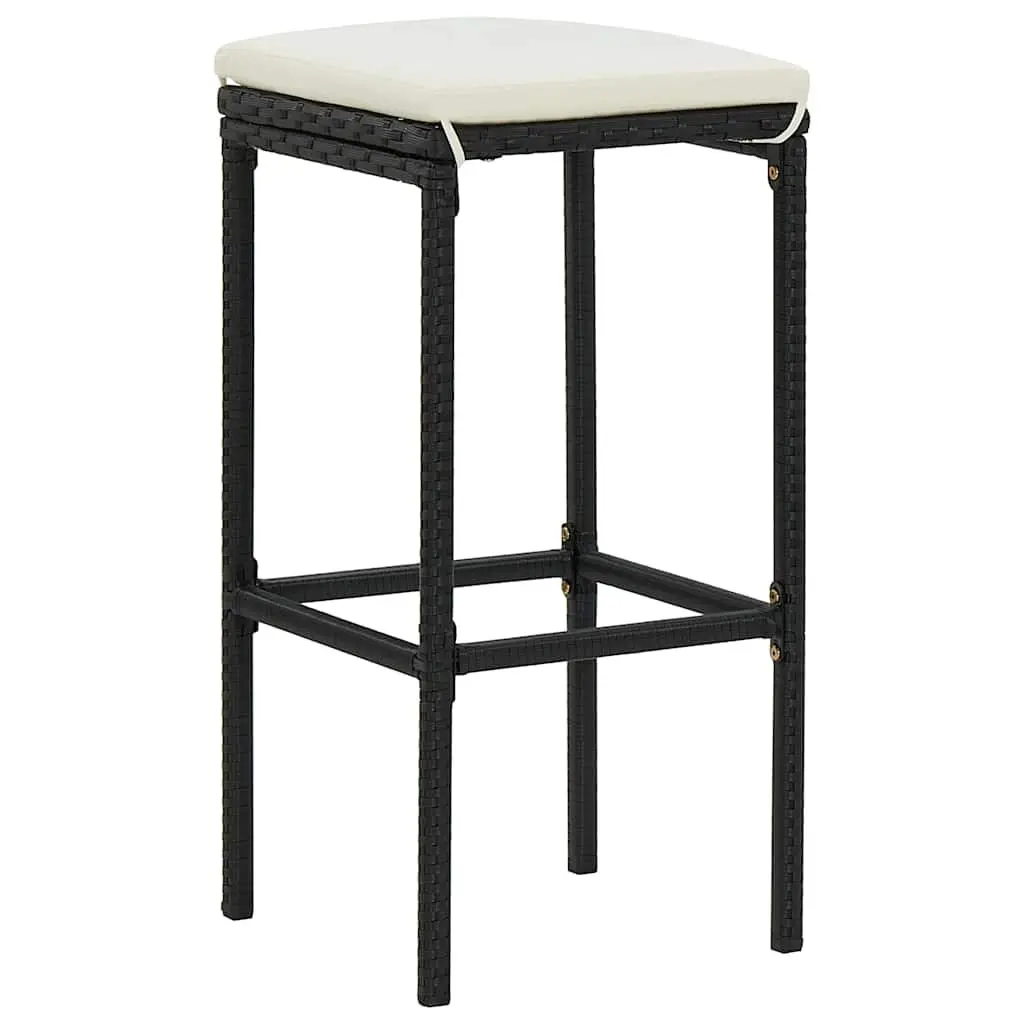Bar Stools Set of 6 with Cushions